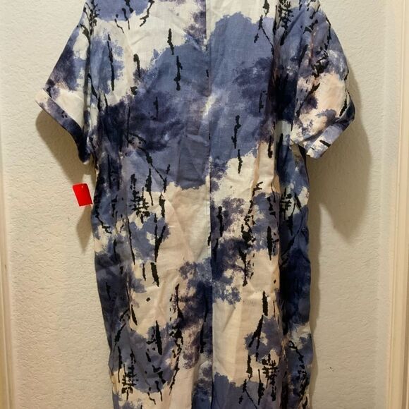 NWOT Alembika Dress blue XS - Picture 6 of 8